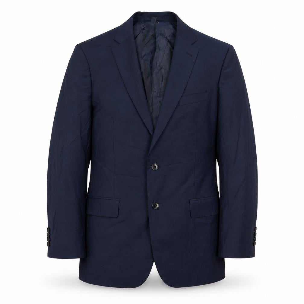 Autograph Mens Blue Polyester Jacket Suit Jacket Size 42 Regular