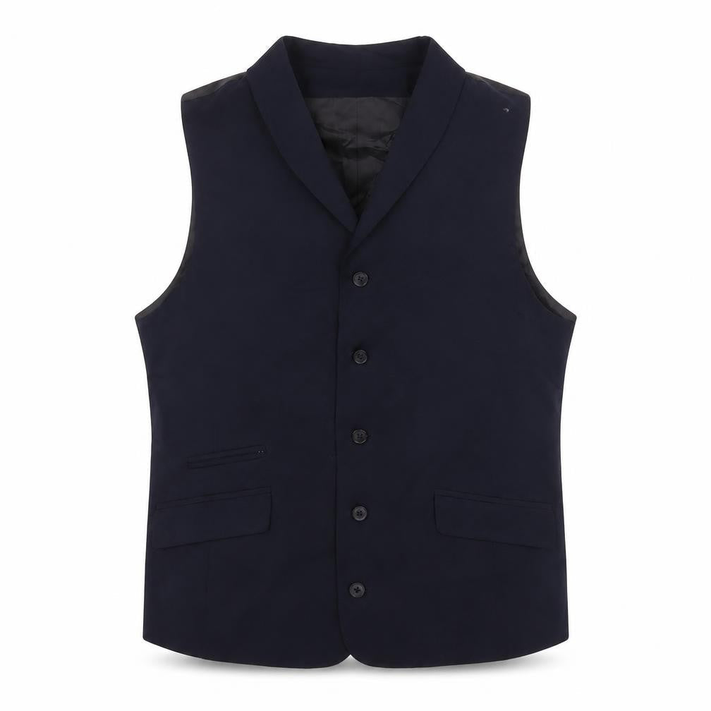 ASOS Mens Blue Polyester Jacket Suit Waistcoat Size 42 Regular