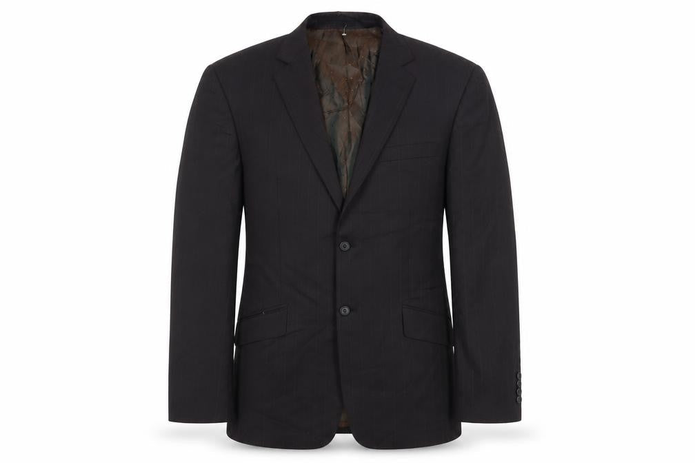 bro Mens Brown Wool Jacket Suit Jacket Size 42 Regular