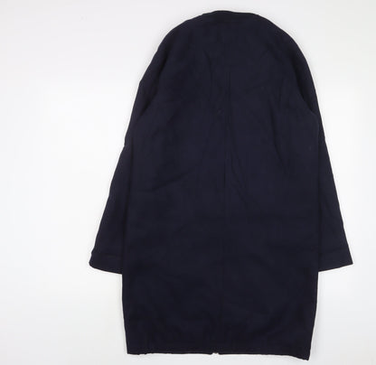 Editions Womens Blue Jacket Size 6 Zip