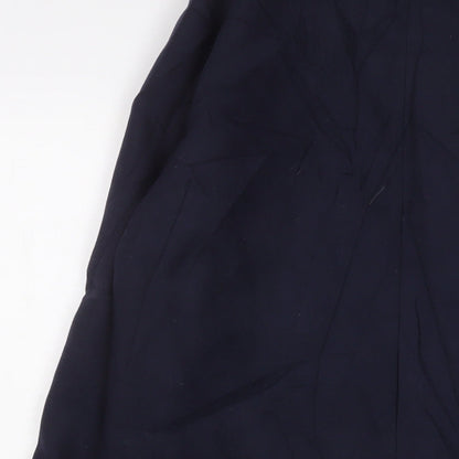 Editions Womens Blue Jacket Size 6 Zip
