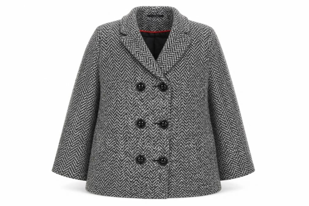 Classic Womens Red Jacket Size 14 Button