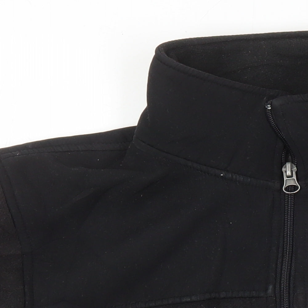Cedar Wood State Mens Black Jacket Size S Zip