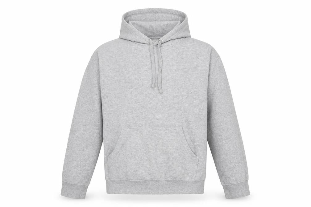 H&M Mens Grey Cotton Pullover Hoodie Size M