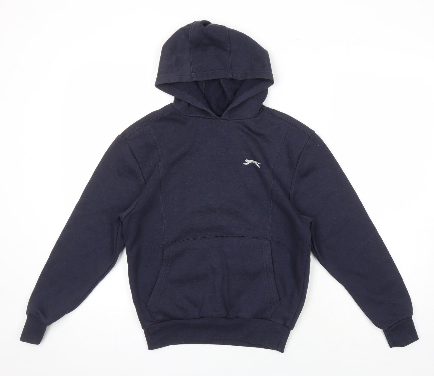 Slazenger Boys Blue Polyester Pullover Hoodie Size 9 Years