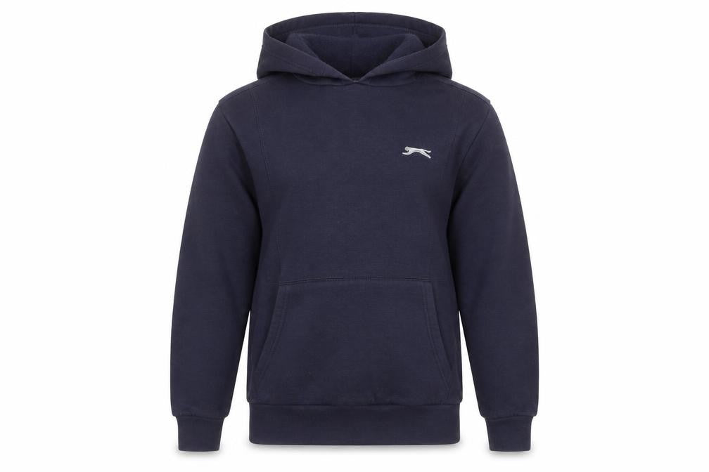 Slazenger Boys Blue Polyester Pullover Hoodie Size 9 Years
