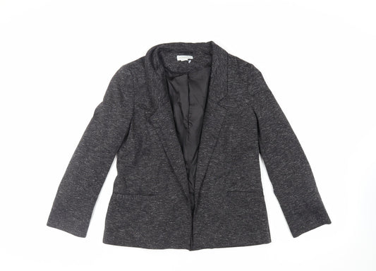 Monsoon Womens Grey Jacket Blazer Size 12 - Open