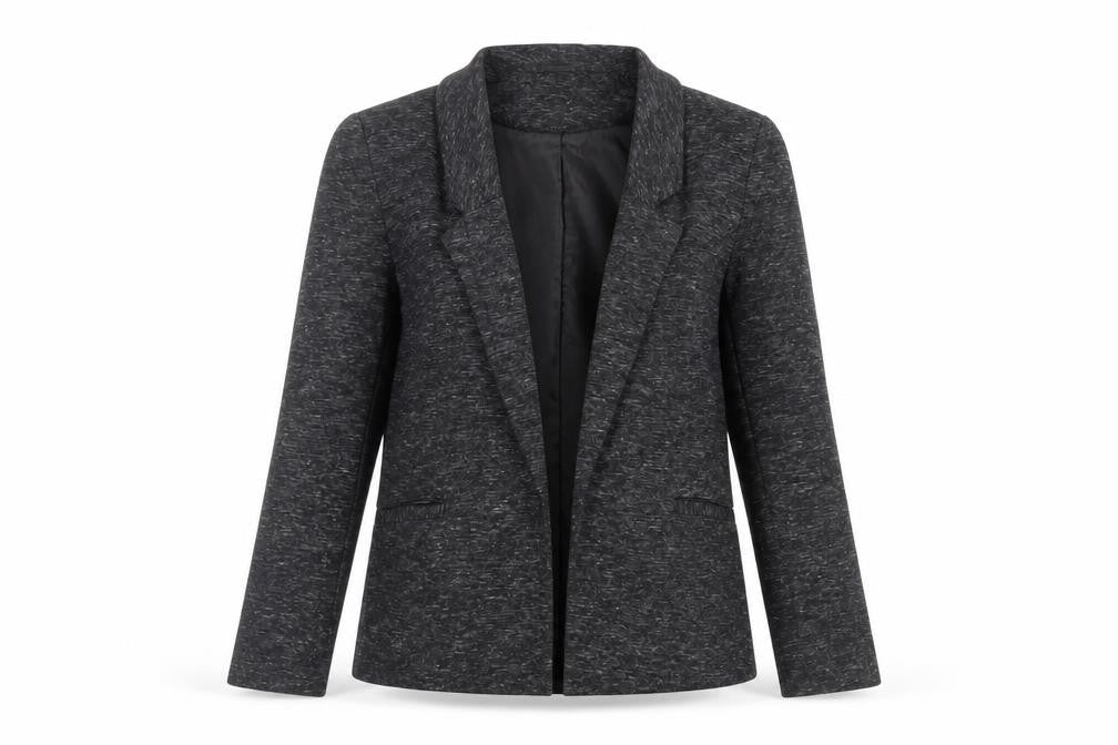 Monsoon Womens Grey Jacket Blazer Size 12 - Open