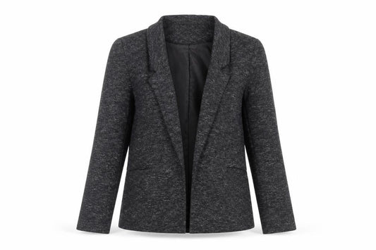 Monsoon Womens Grey Jacket Blazer Size 12 - Open