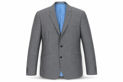Front view of Autograph men’s grey wool jacket suit jacket, size 44, regular
