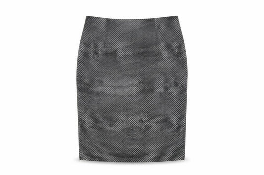 Kasper Womens Black Polyester Straight & Pencil Skirt Size 10 Zip