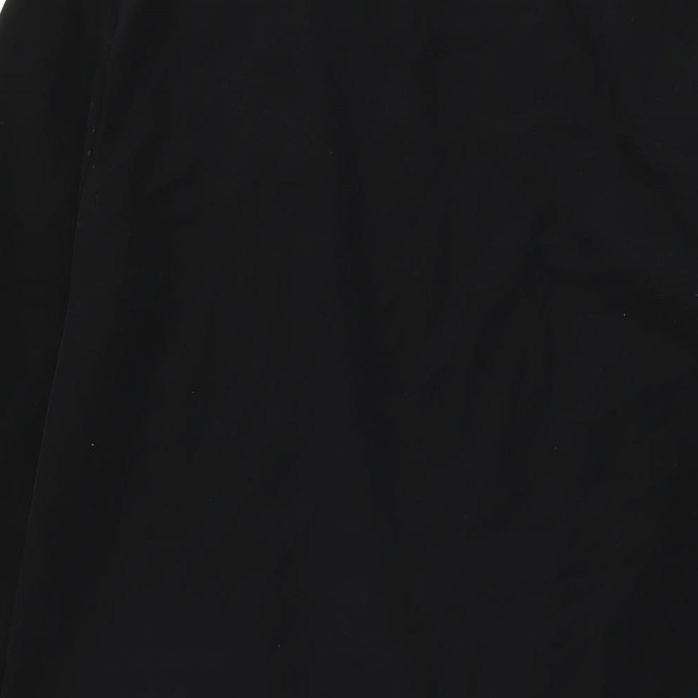 H&M Womens Black Jacket Size 12 Button - Split Hem