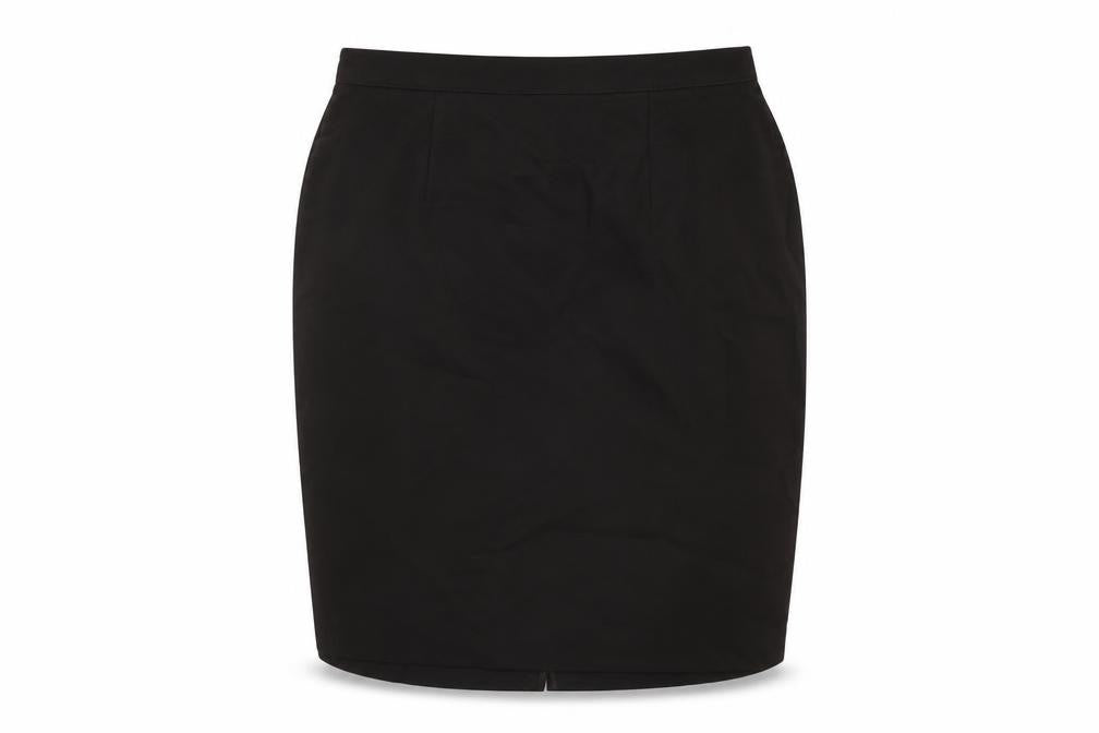 Collection Womens Brown Polyester Straight & Pencil Skirt Size 16 Zip