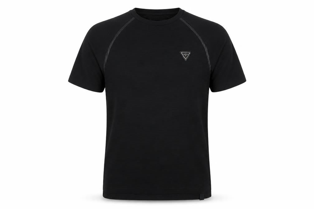 Creative Recreation Mens Black Polyester T-Shirt Size M Round Neck