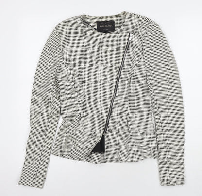 River Island Womens Green Jacket Blazer Size 10 Zip