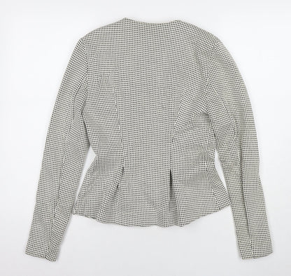 River Island Womens Green Jacket Blazer Size 10 Zip