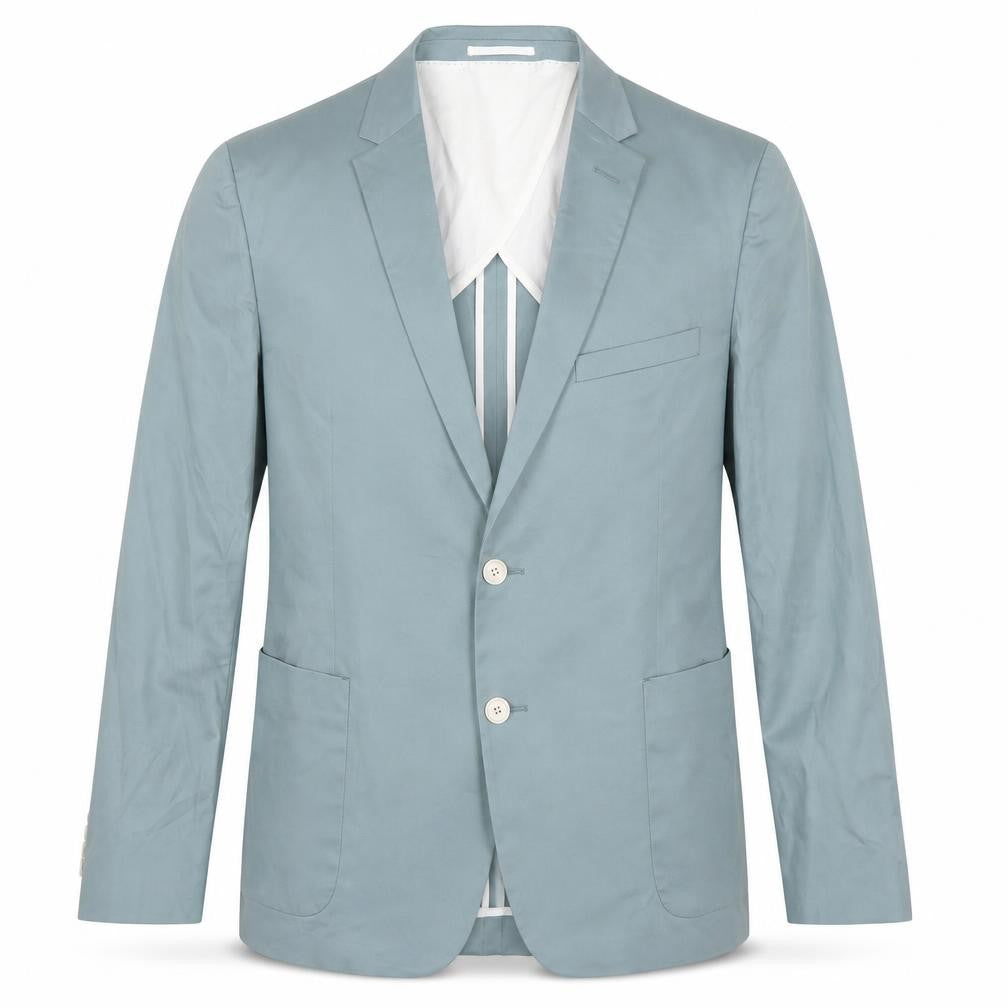 Kiin Mens Blue Polyester Jacket Suit Jacket Size 42 Regular