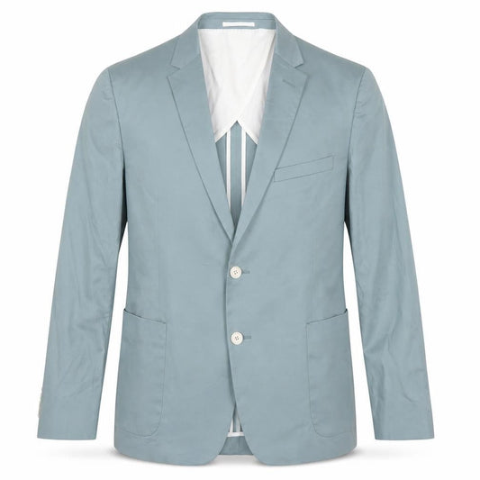 Kiin Mens Blue Polyester Jacket Suit Jacket Size 42 Regular