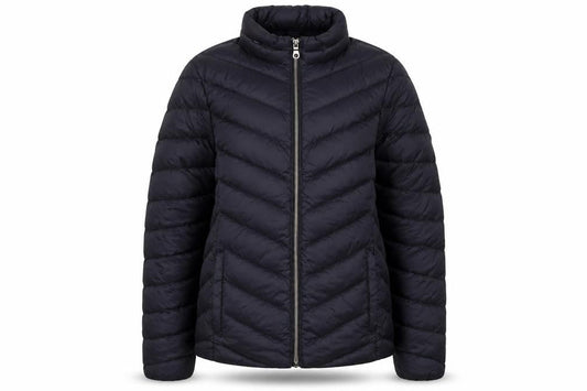 Marks & Spencer Womens Black Puffer Jacket Coat Size 6 Zip