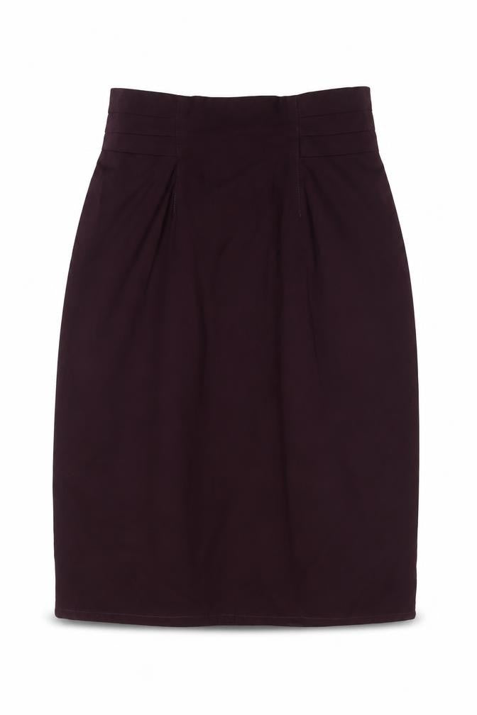 Clockhouse Womens Purple Polyester A-Line Skirt Size 14 Zip