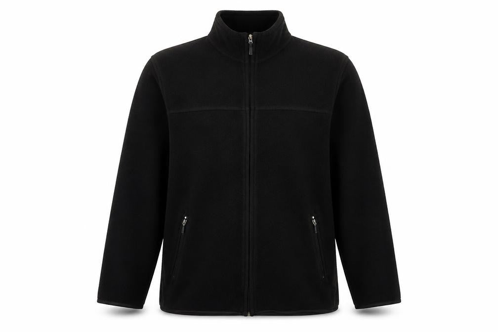 EWM Womens Black Jacket Size 10 Zip - Size 10-12