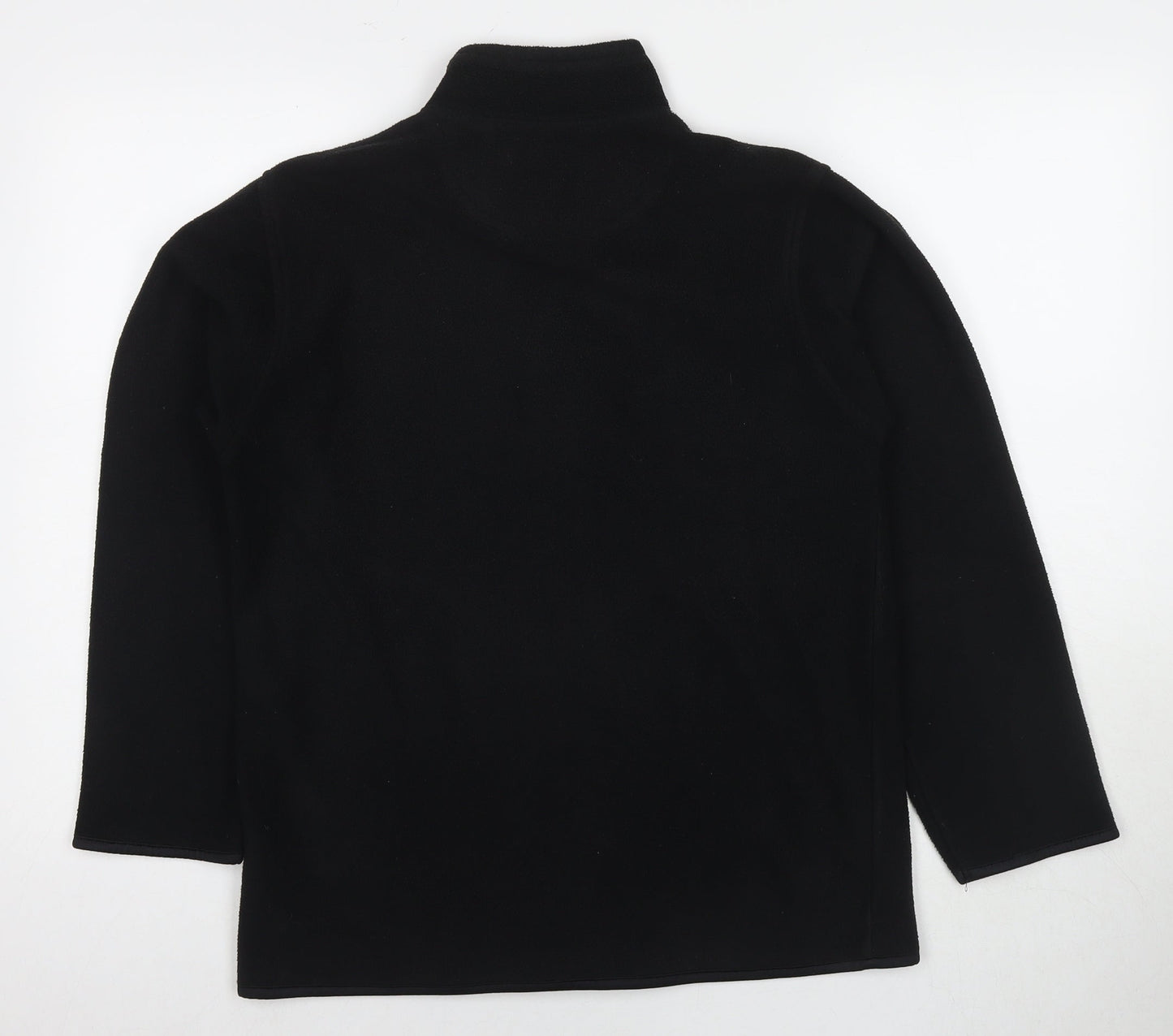 EWM Womens Black Jacket Size 10 Zip - Size 10-12