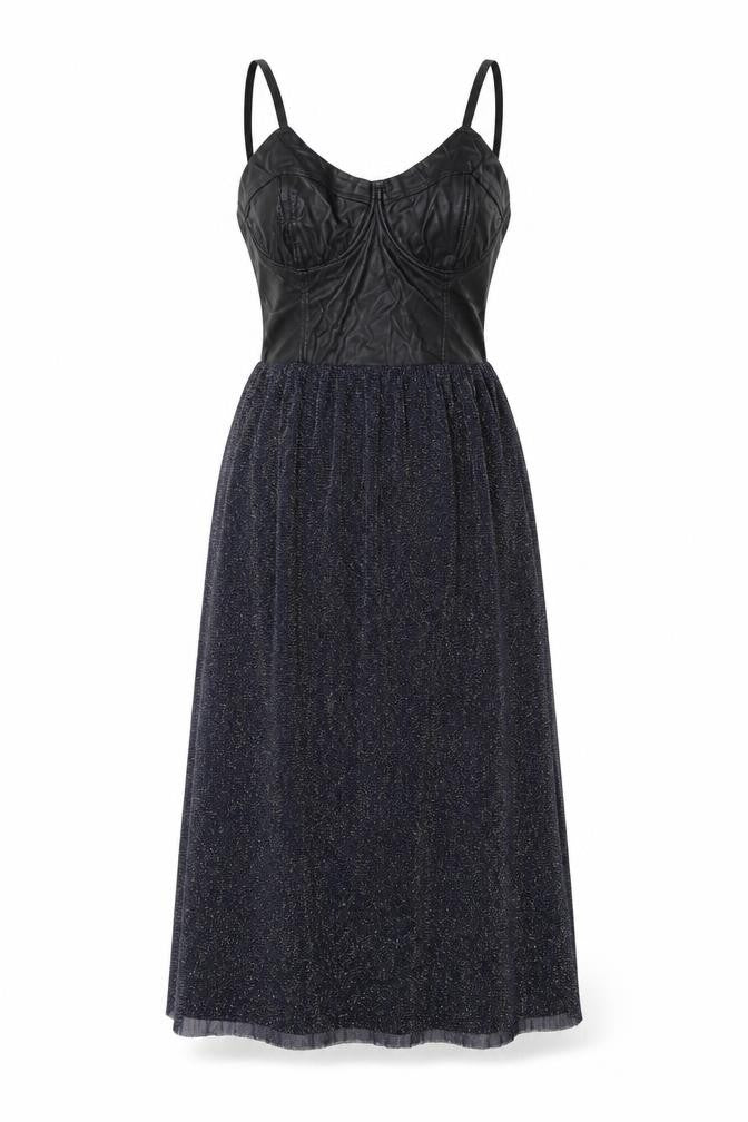Hearts & Bows Womens Black Polyester A-Line Size 10 Square Neck Zip