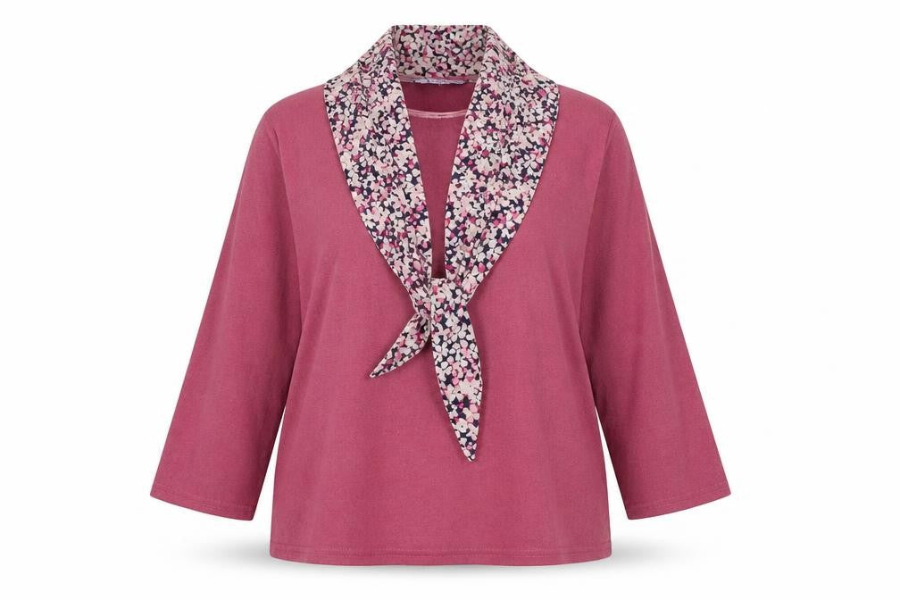 Blue Harbour Womens Pink Polyester Basic Blouse Size 18 Round Neck