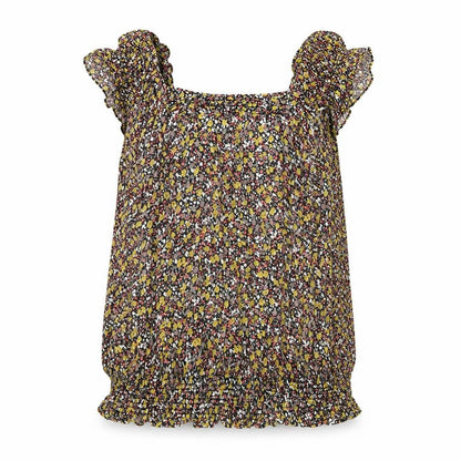 Oasis Womens Multicoloured Fair Isle Viscose Basic Tank Size 10 Scoop Neck