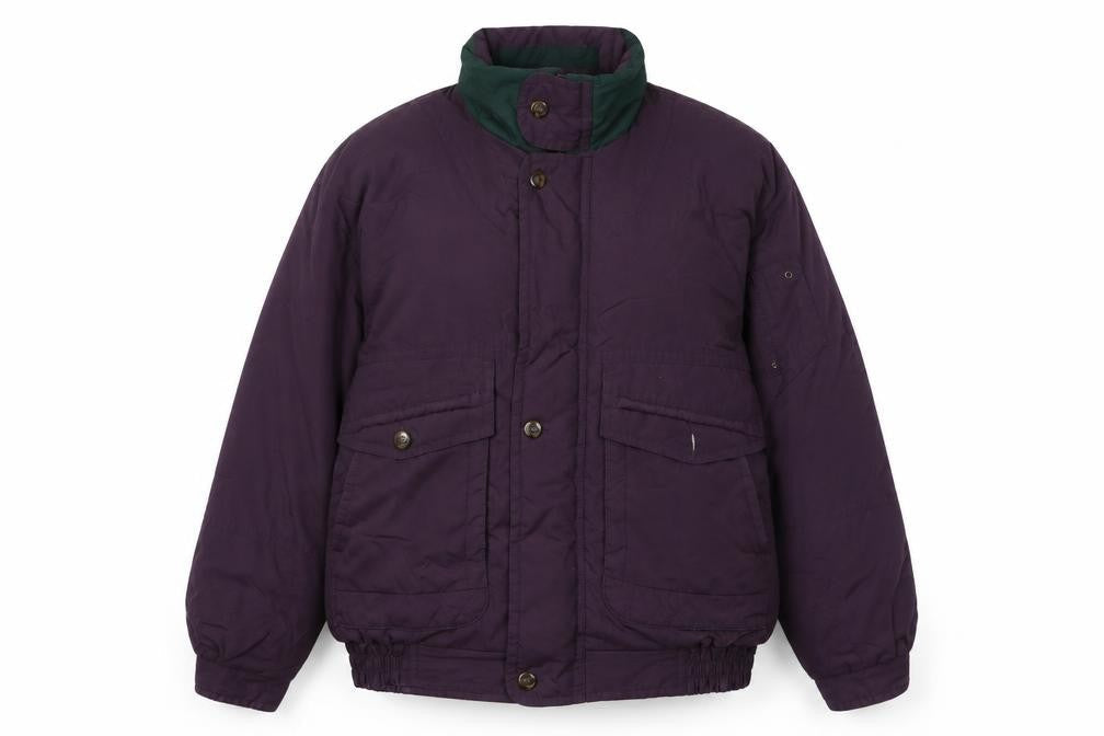 Country Trader Womens Purple Jacket Size L Zip