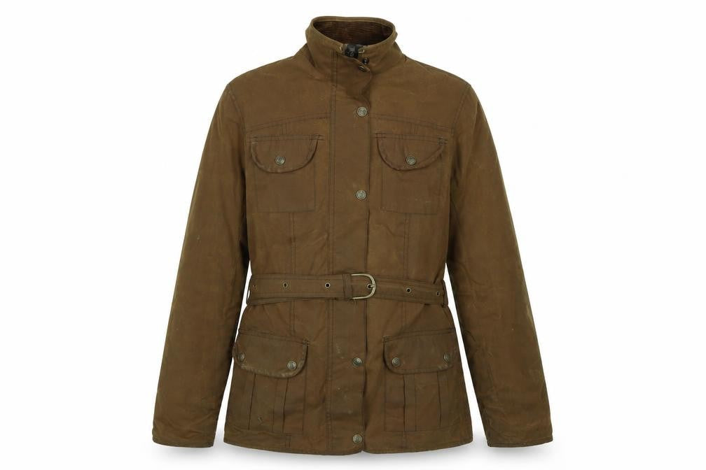 Outdoor Clothing Womens Brown Jacket Size 12 Zip