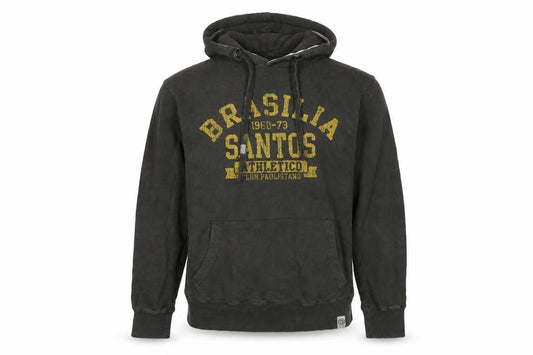 Deluxe Laundry Mens Grey Cotton Pullover Hoodie Size M