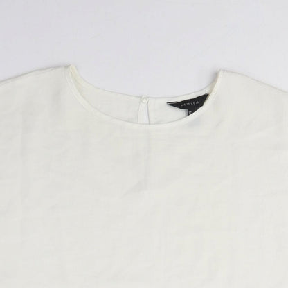 New Look Women's Ivory Blouse, M, Basic, Casual