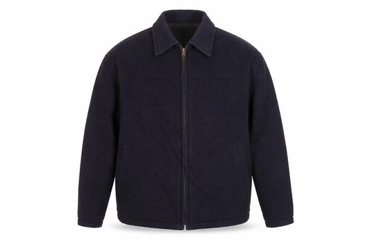 Debenhams Mens Blue Jacket Size XL Zip - Textured
