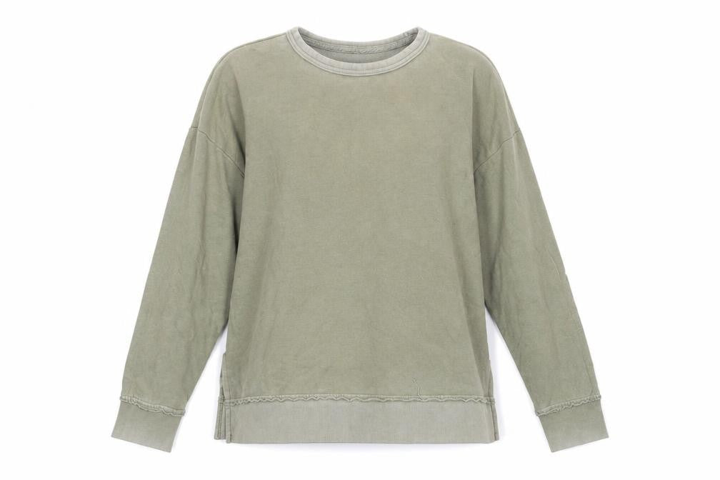 Buffalo Womens Green Cotton Pullover Sweatshirt Size M Pullover