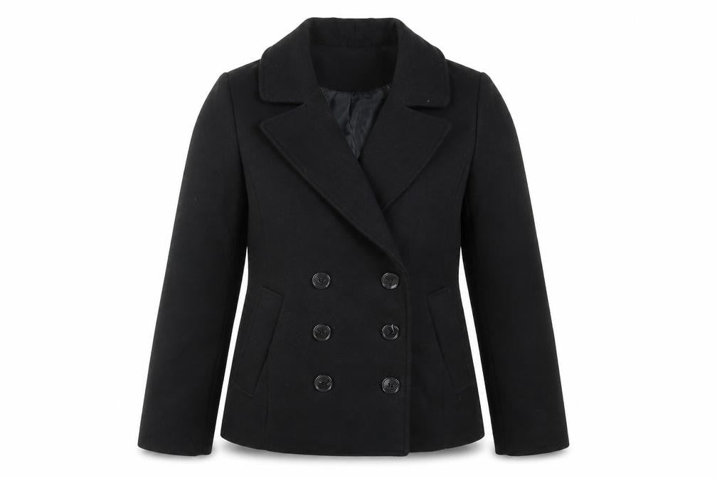 Divided by H&M Womens Black Jacket Size 8 Button