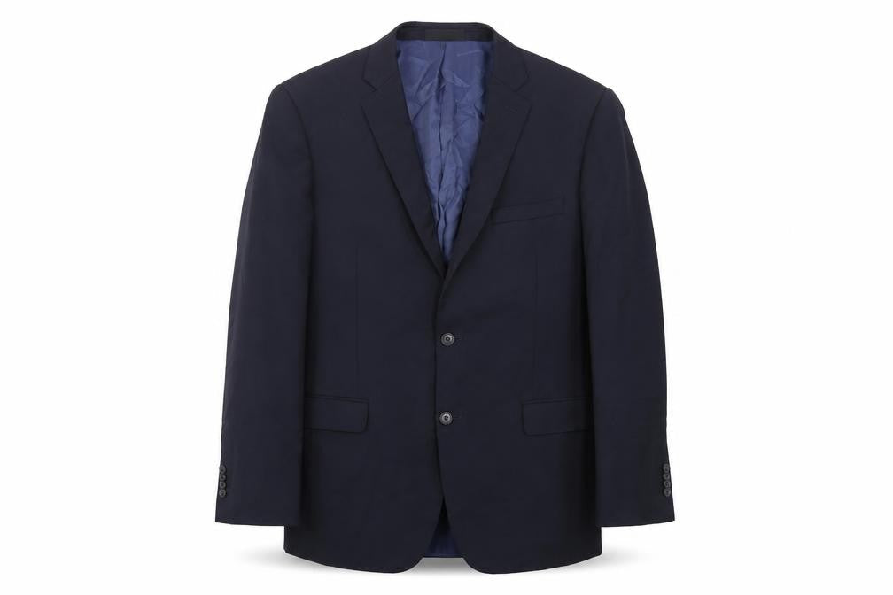 Studio Italia Mens Blue Wool Jacket Suit Jacket Size 40 Regular