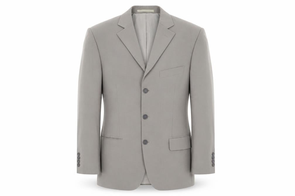Marks & Spencer Mens Beige Polyester Jacket Suit Jacket Size 40 Regular