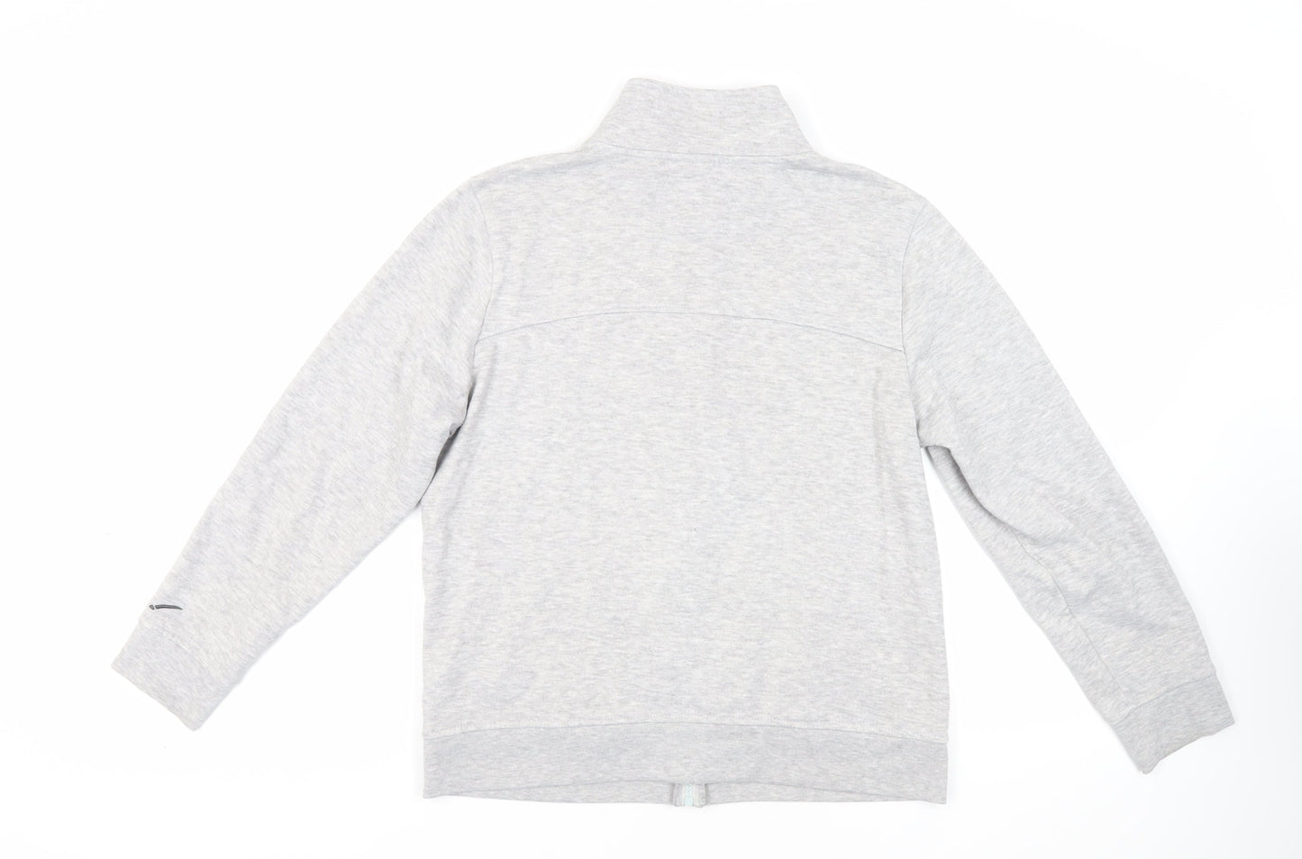 LA Gear Womens Grey Polyester Full Zip Sweatshirt Size 14 Zip - Logo Pockets