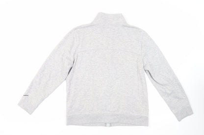 LA Gear Womens Grey Polyester Full Zip Sweatshirt Size 14 Zip - Logo Pockets