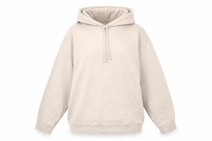 H&M Mama Womens Beige Cotton Pullover Hoodie Size S Drawstring