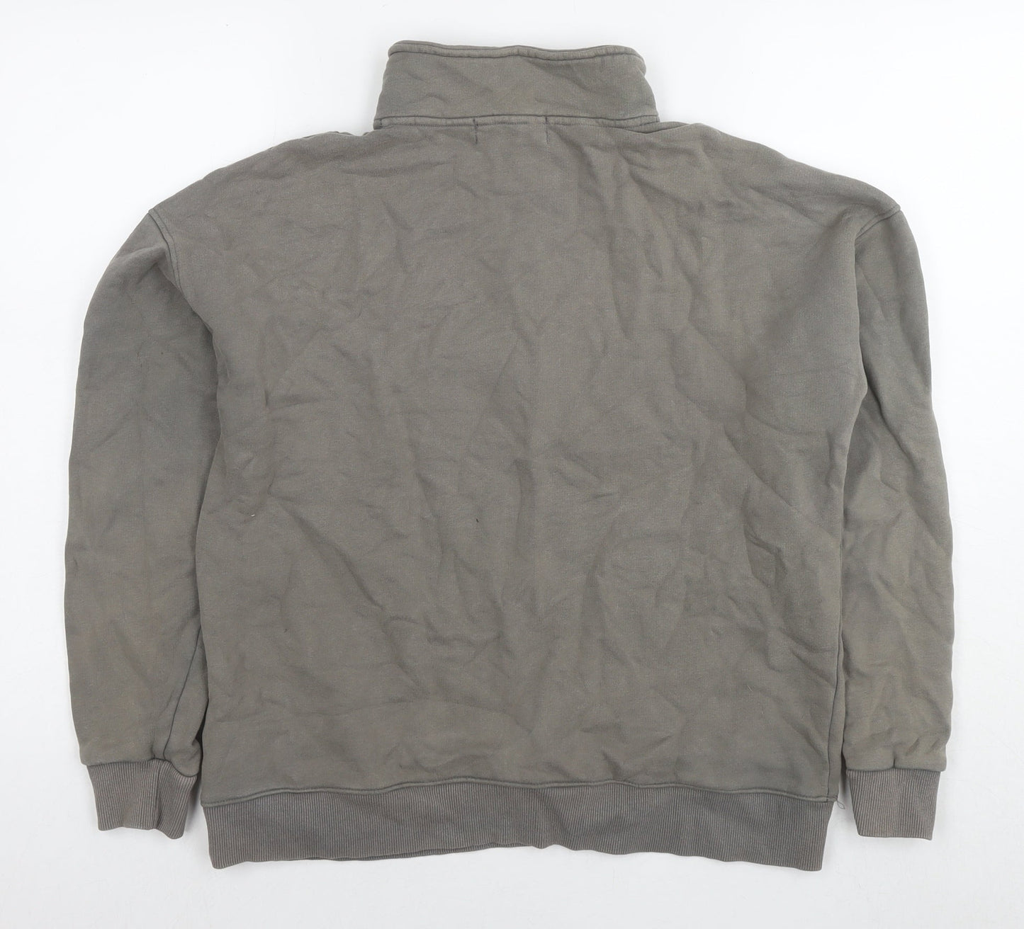 Another Version Womens Green Cotton Pullover Sweatshirt Size M Pullover - Logo