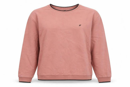 Heart & Dagger Womens Beige Cotton Pullover Sweatshirt Size L Pullover
