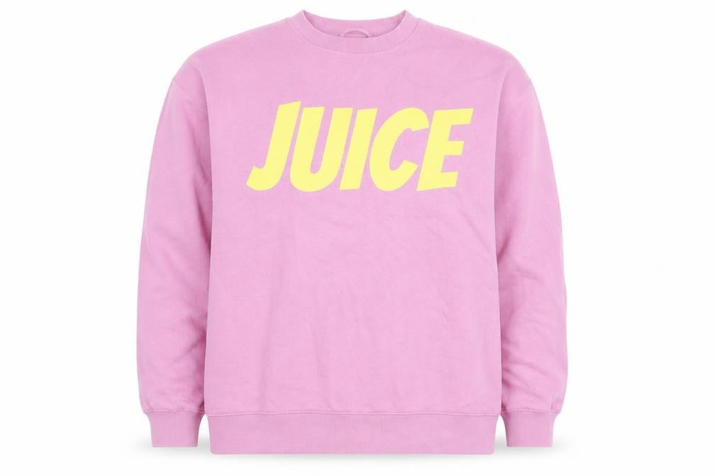 Sinsay Womens Pink Cotton Pullover Sweatshirt Size M Pullover - Juice