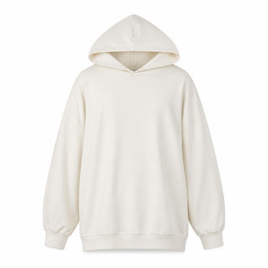 Anna Field Womens Ivory Polyester Pullover Hoodie Size S Pullover