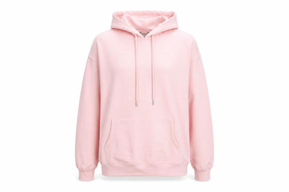 Disney Womens Pink Cotton Pullover Hoodie Size L Pullover - Mickey Mouse