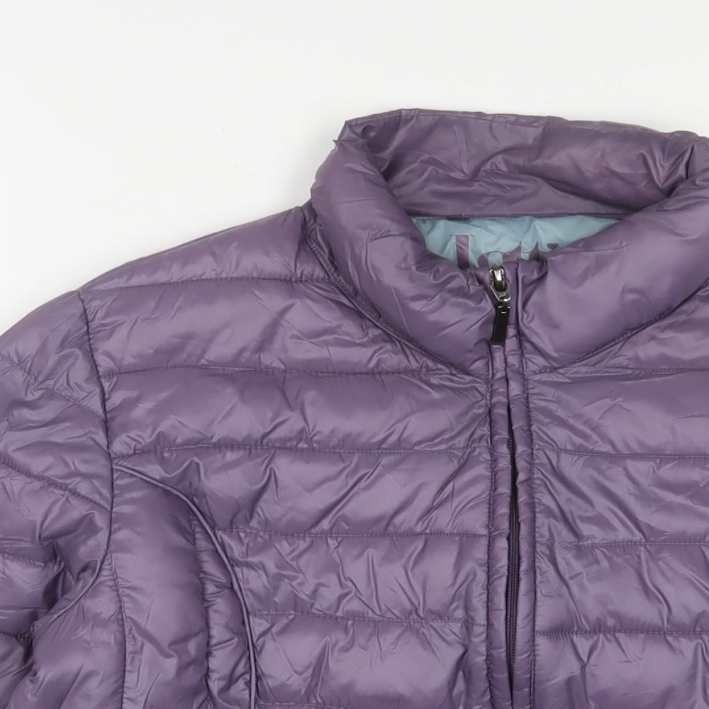 Lotties Womens Purple Jacket Size M Zip