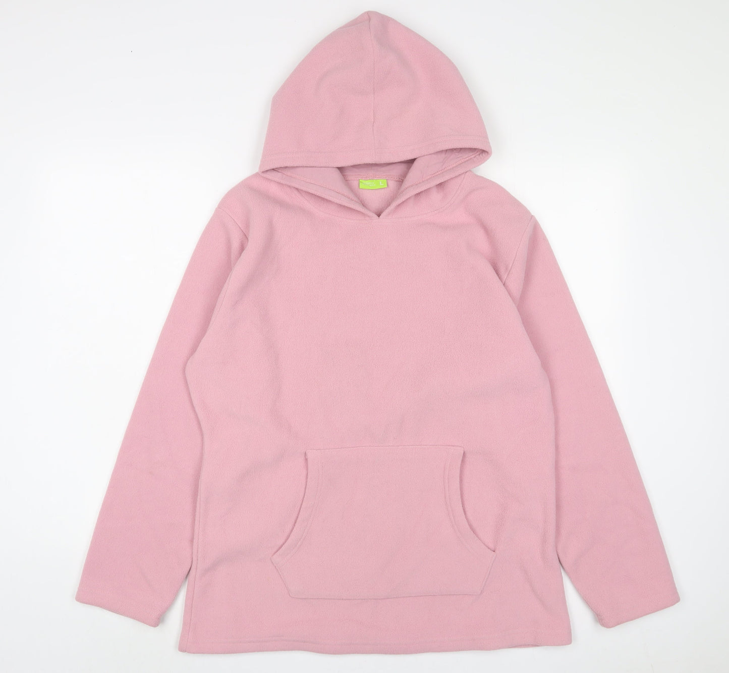 Yorkshire Trading Womens Pink Polyester Pullover Hoodie Size L Pullover