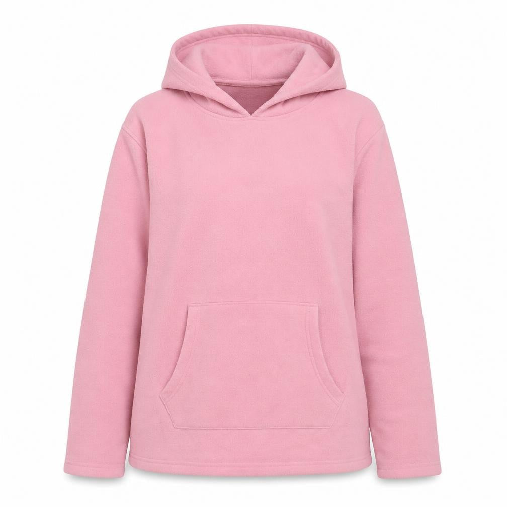 Yorkshire Trading Womens Pink Polyester Pullover Hoodie Size L Pullover