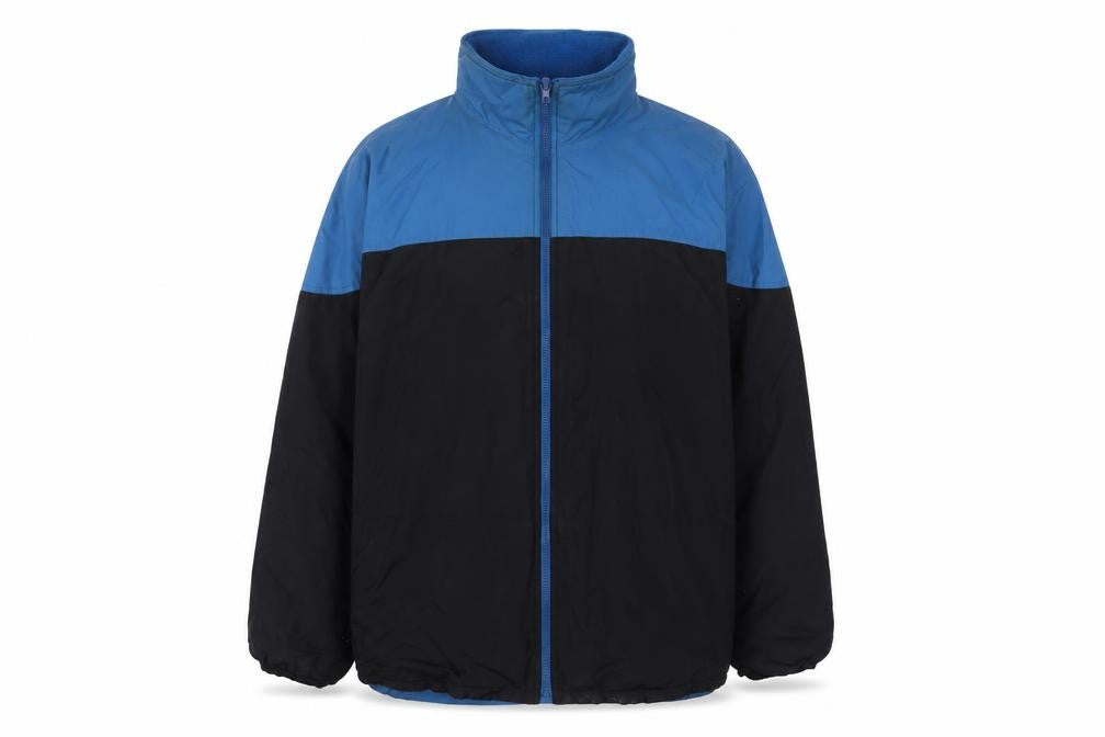 Cotton Traders Mens Black Jacket Coat Size L Zip